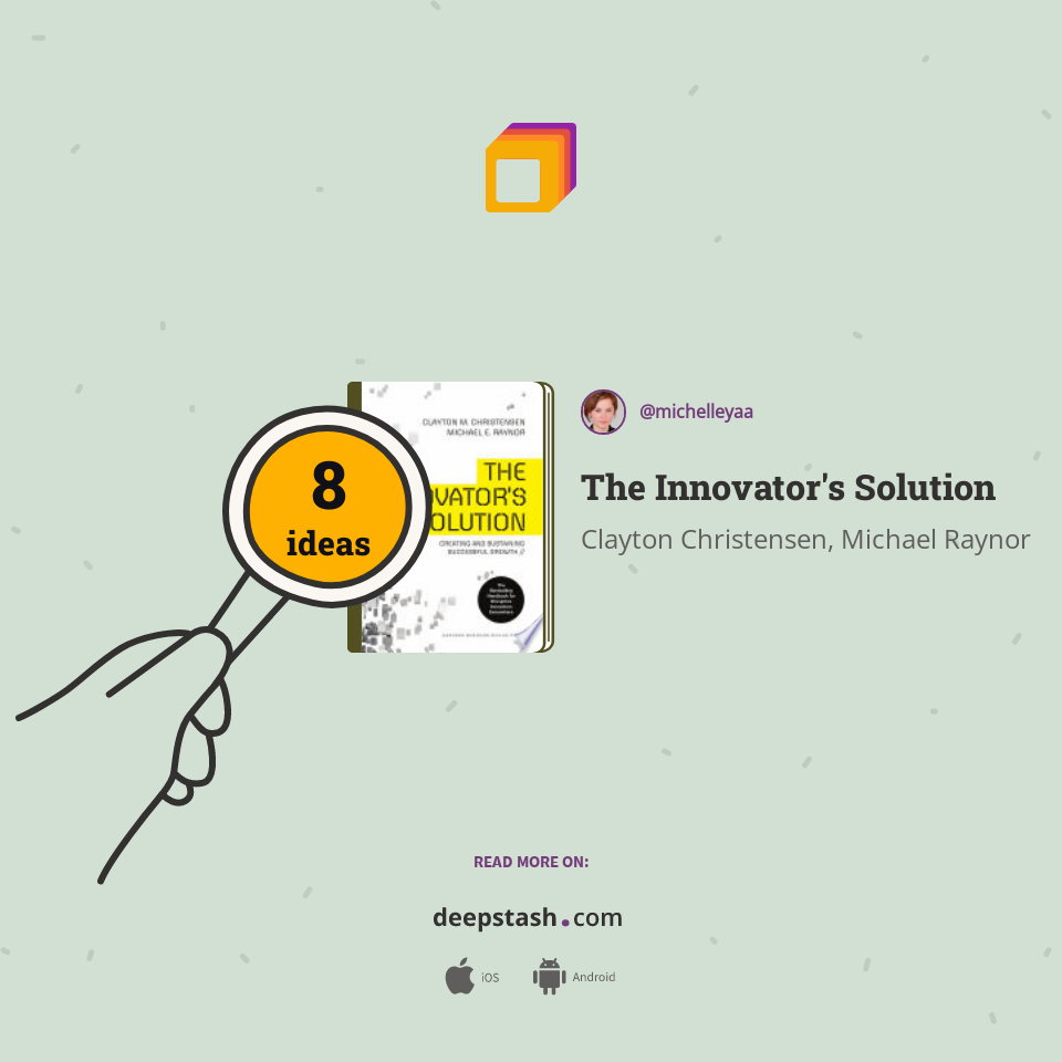 The Innovator's Solution