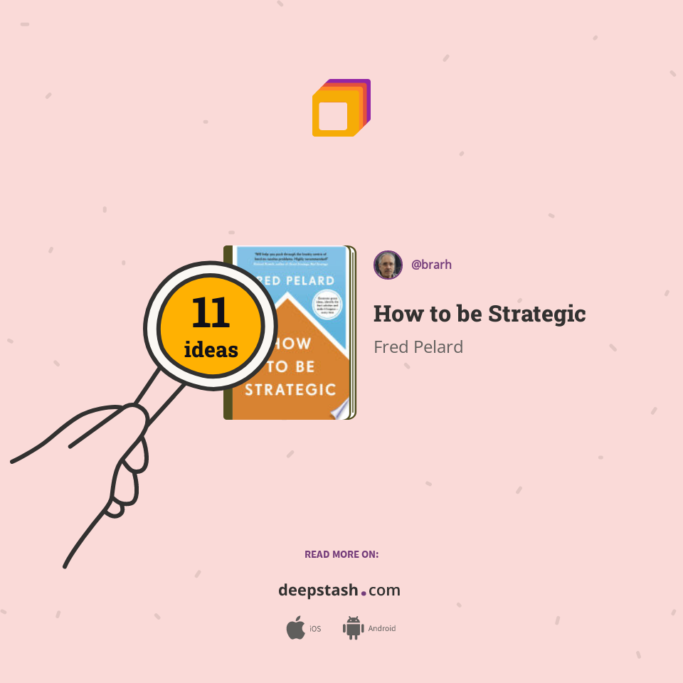 How to be Strategic
