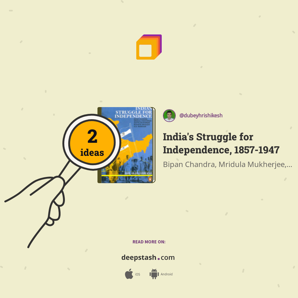 India's Struggle for Independence, 1857-1947