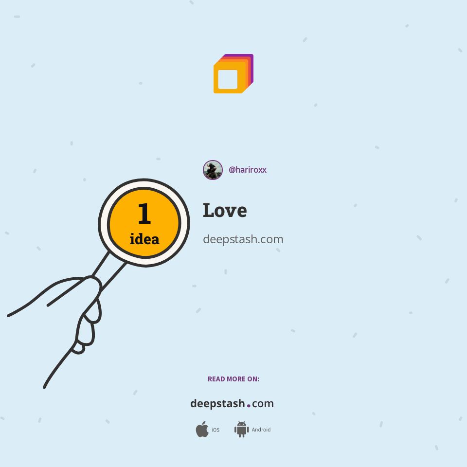 Love Deepstash