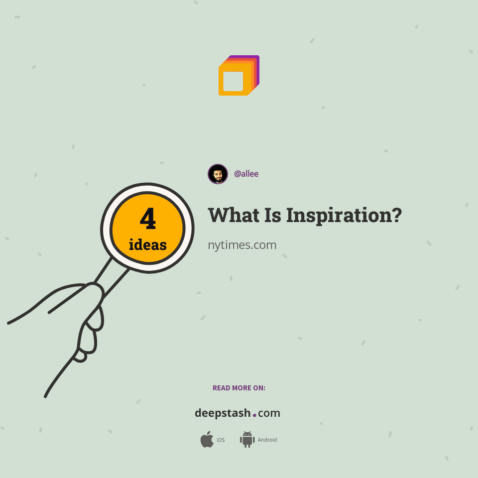 What Is Inspiration?