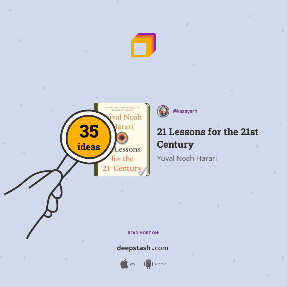 21 Lessons for the 21st Century