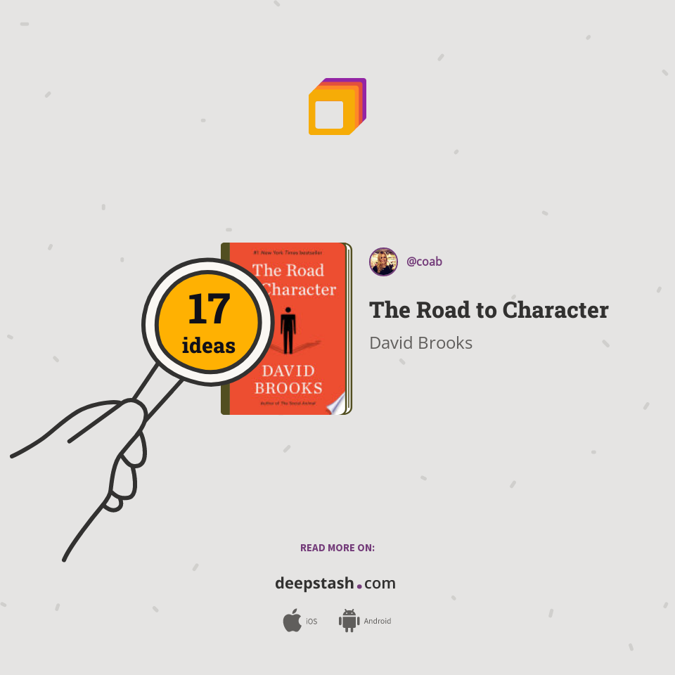 The Road to Character