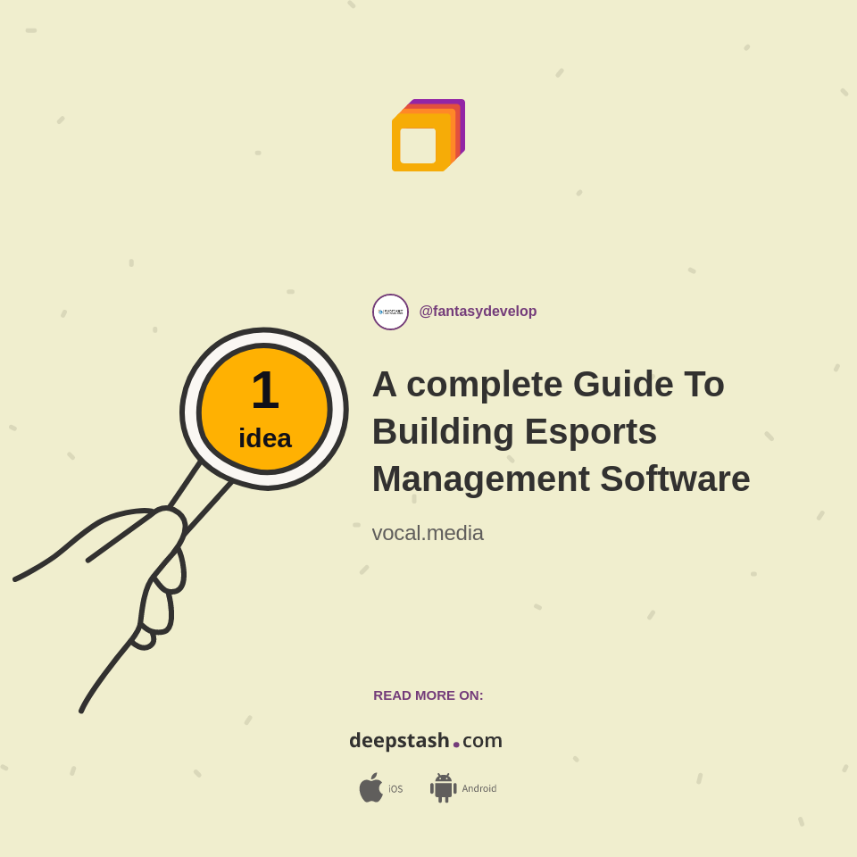 A complete Guide To Building Esports Management Software