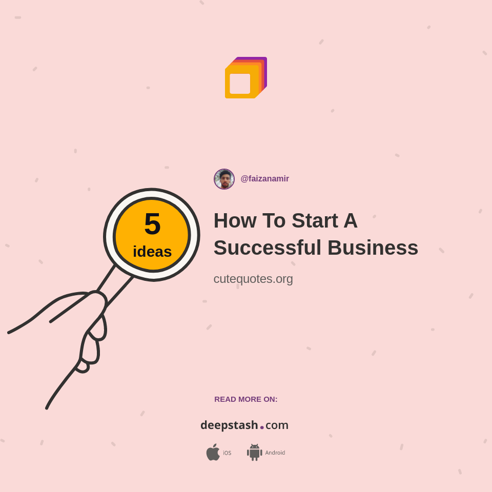 How To Start A Successful Business