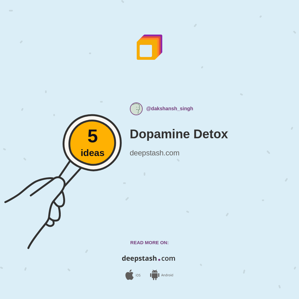 Dopamine Detox