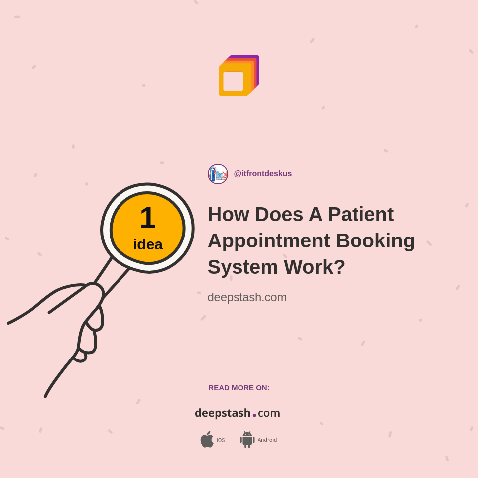 how-does-a-patient-appointment-booking-system-work-deepstash