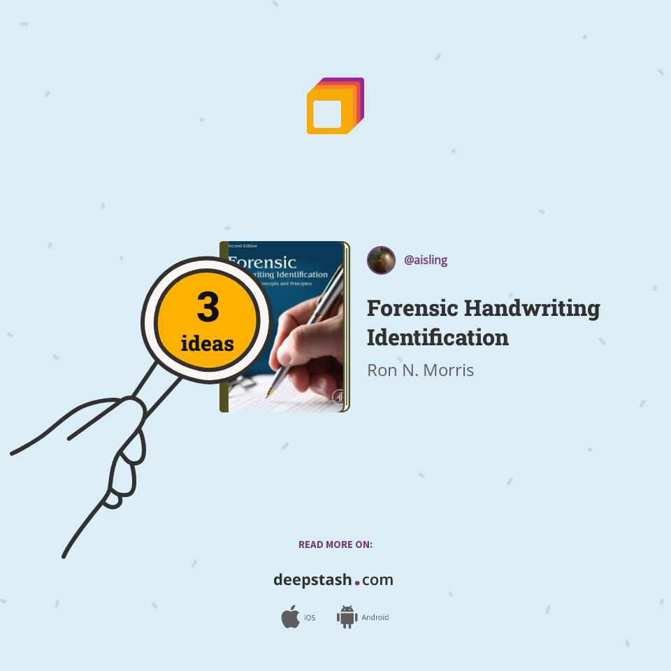 Forensic Handwriting Identification Deepstash