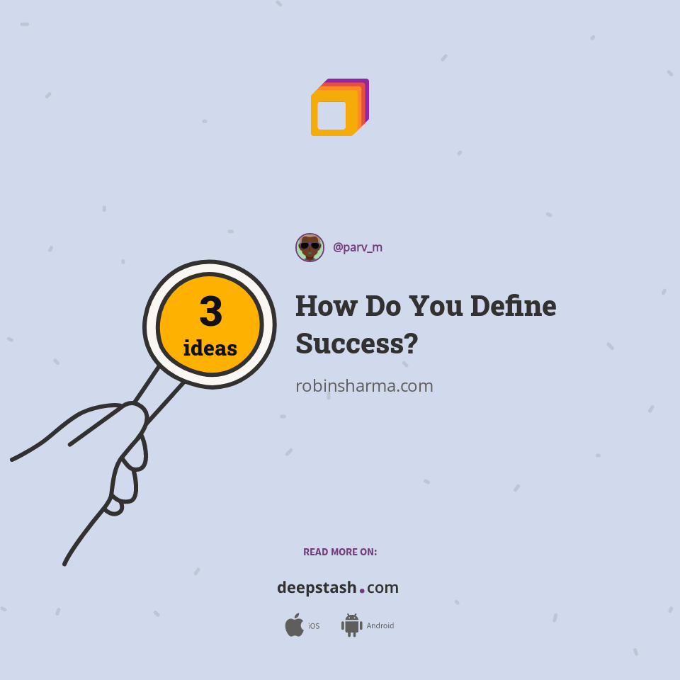 How Do You Define Success Deepstash how-do-you-define-success-deepstash