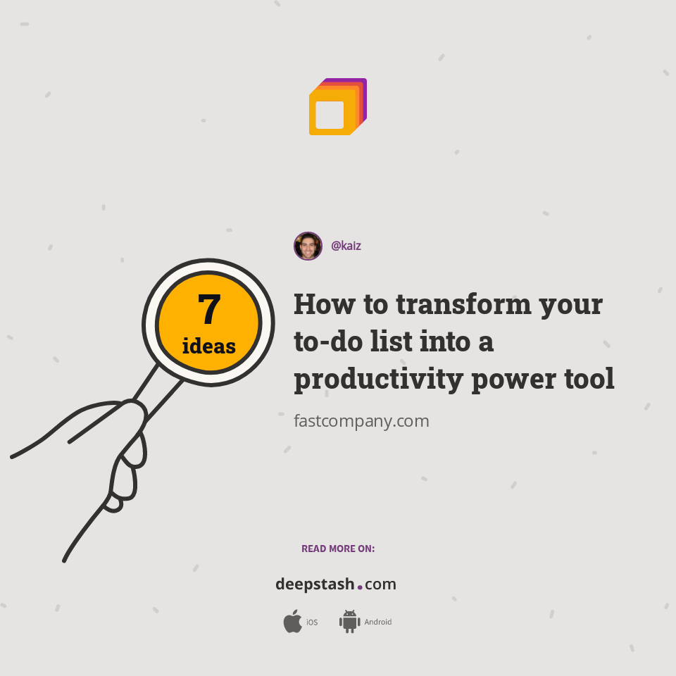 How to transform your to-do list into a productivity power tool