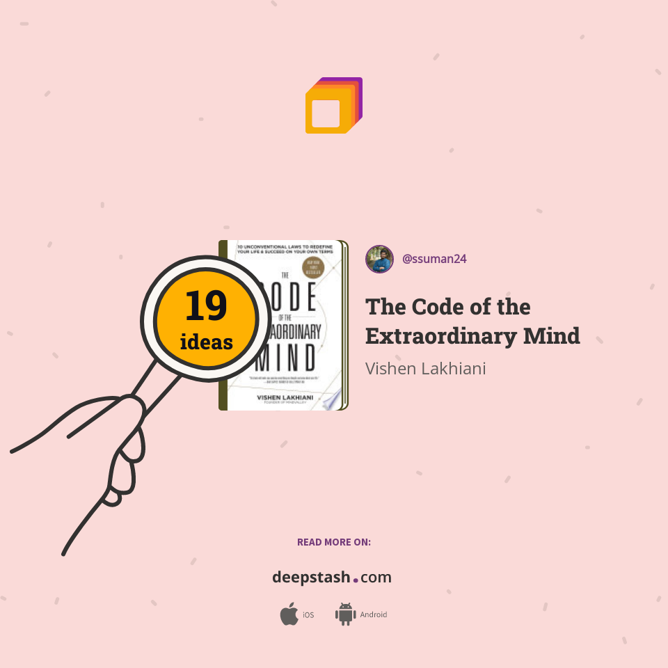 The Code of the Extraordinary Mind
