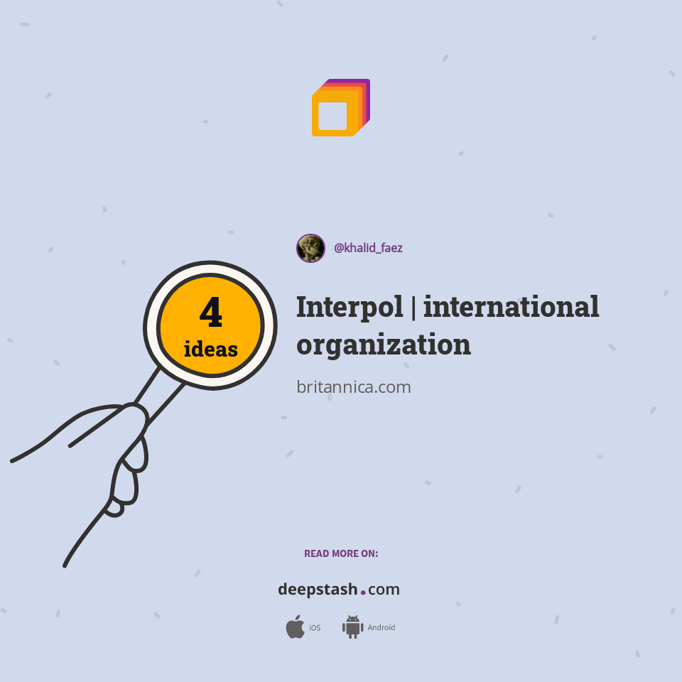 Interpol | international organization