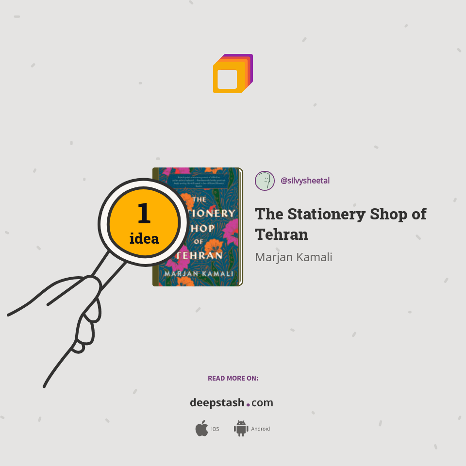 The Stationery Shop of Tehran Deepstash
