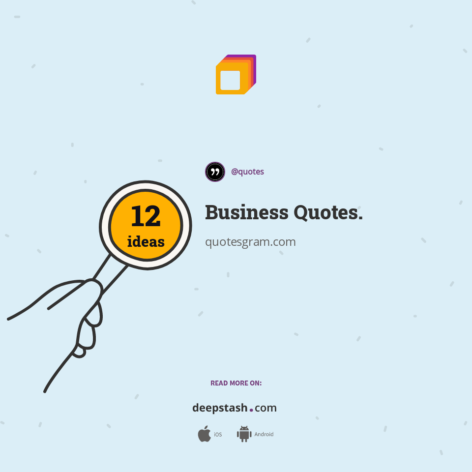 Business Quotes.
