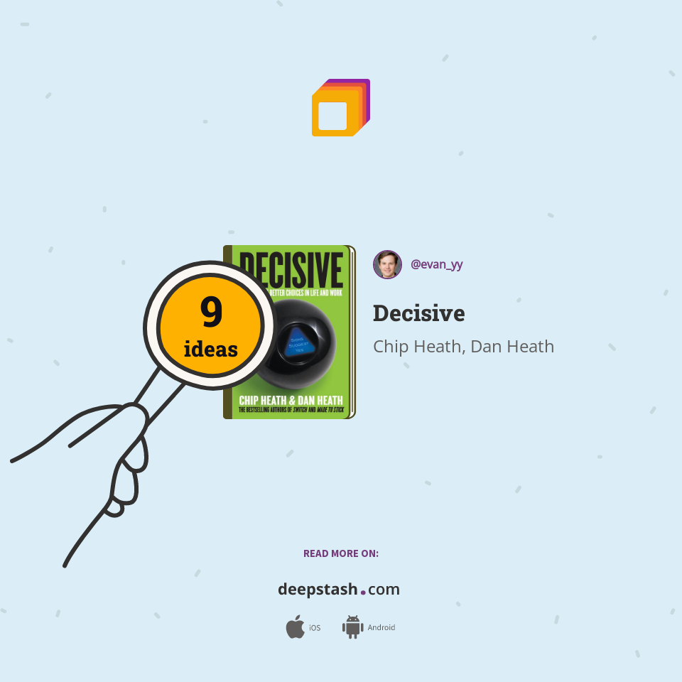 Decisive | Deepstash