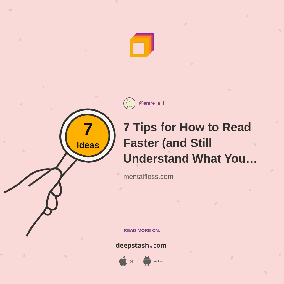 7 Tips For How To Read Faster And Still Understand What You Read 7 Tips For How To Read Faster And Still Understand What You Read