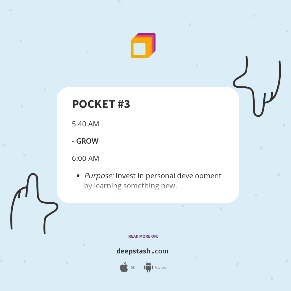 POCKET #3 - Deepstash