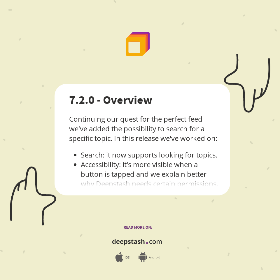 7.2.0 - Overview - Deepstash