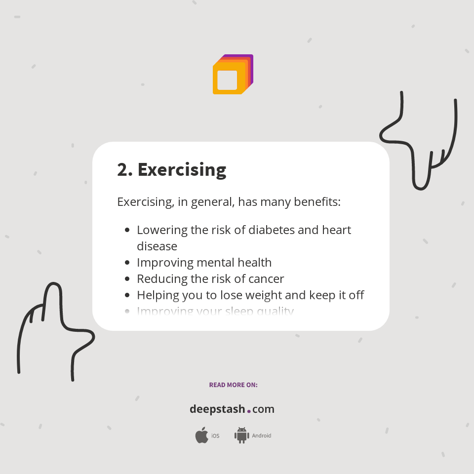 2. Exercising - Deepstash