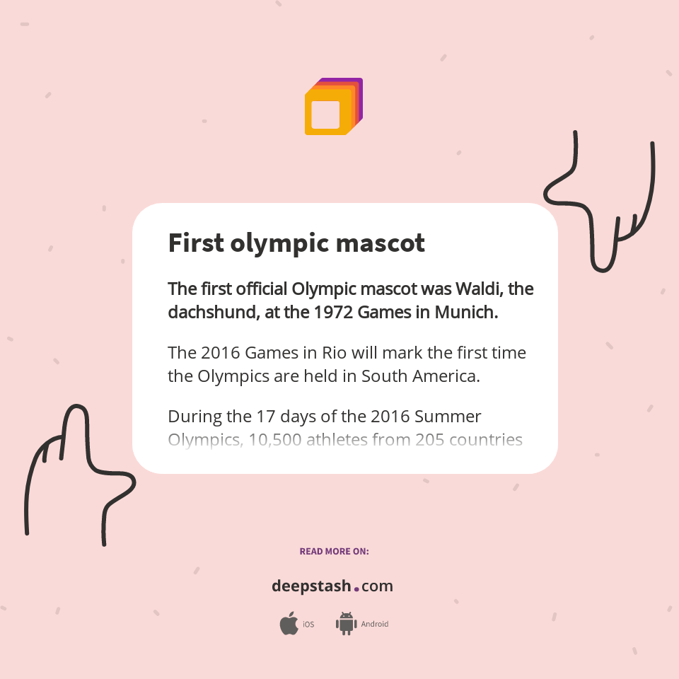 First olympic mascot - Deepstash