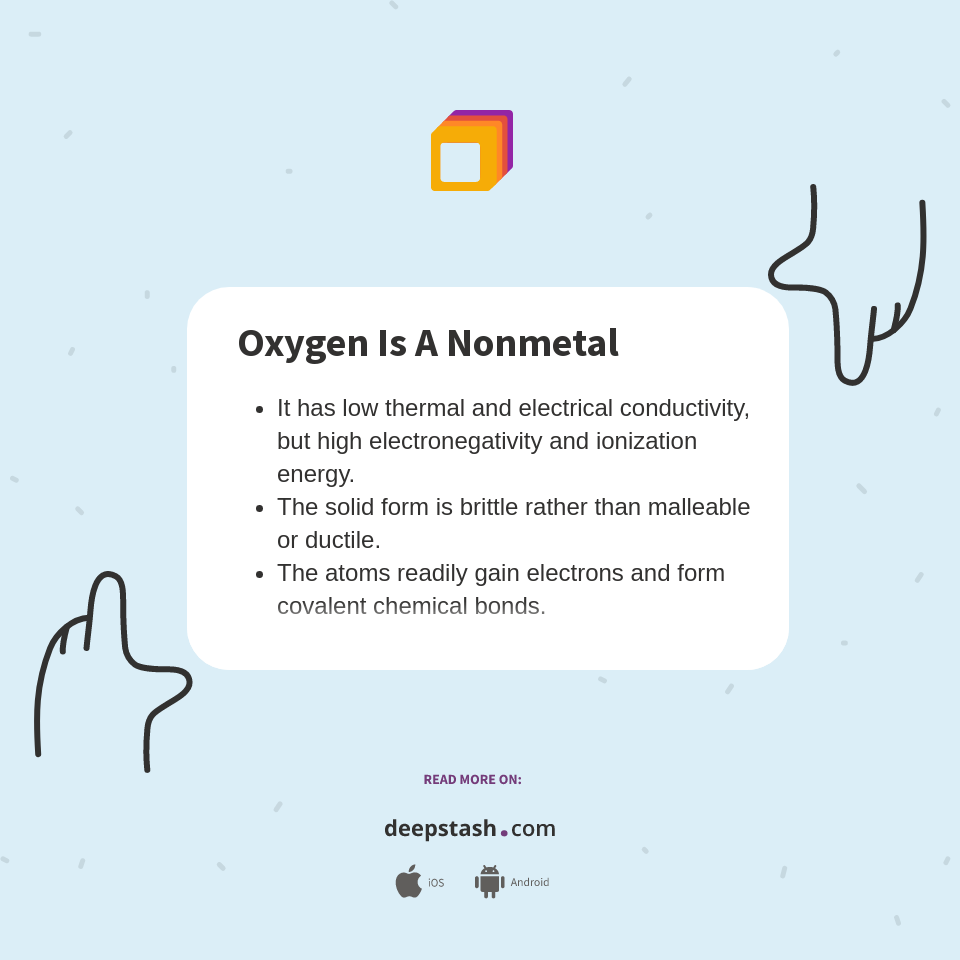 Oxygen Metal Nonmetal Or Something Else Entirely - 3ipltzf