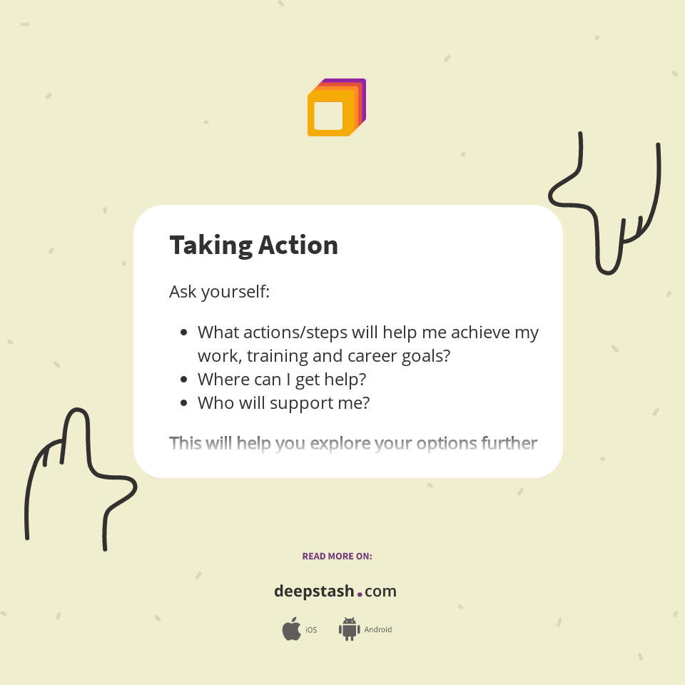 Taking Action - Deepstash