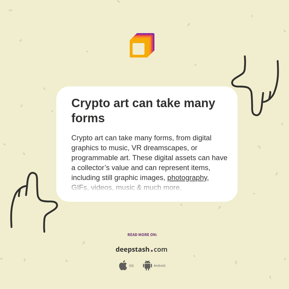 What Is Crypto Art And How Does It Work? - Deepstash