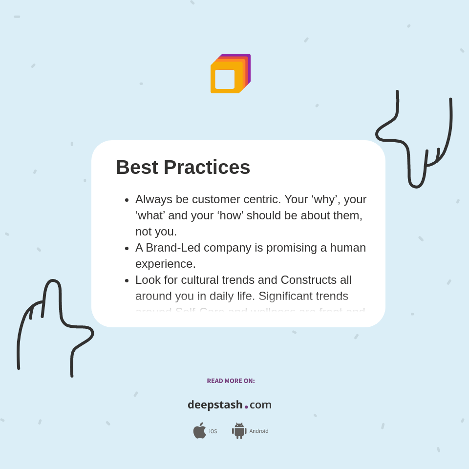 Best Practices - Deepstash