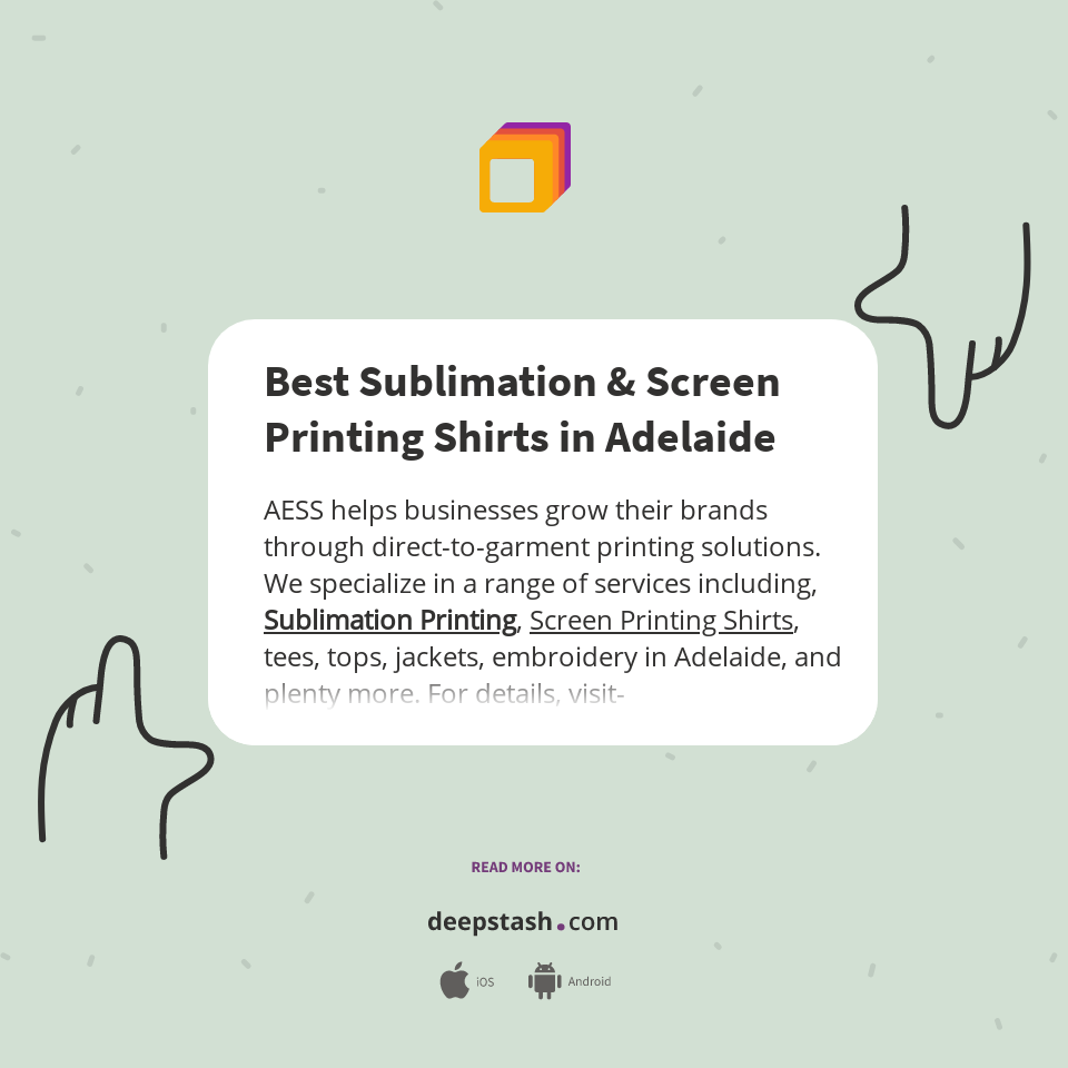 Best Sublimation & Screen Printing Shirts in Adelaide Deepstash