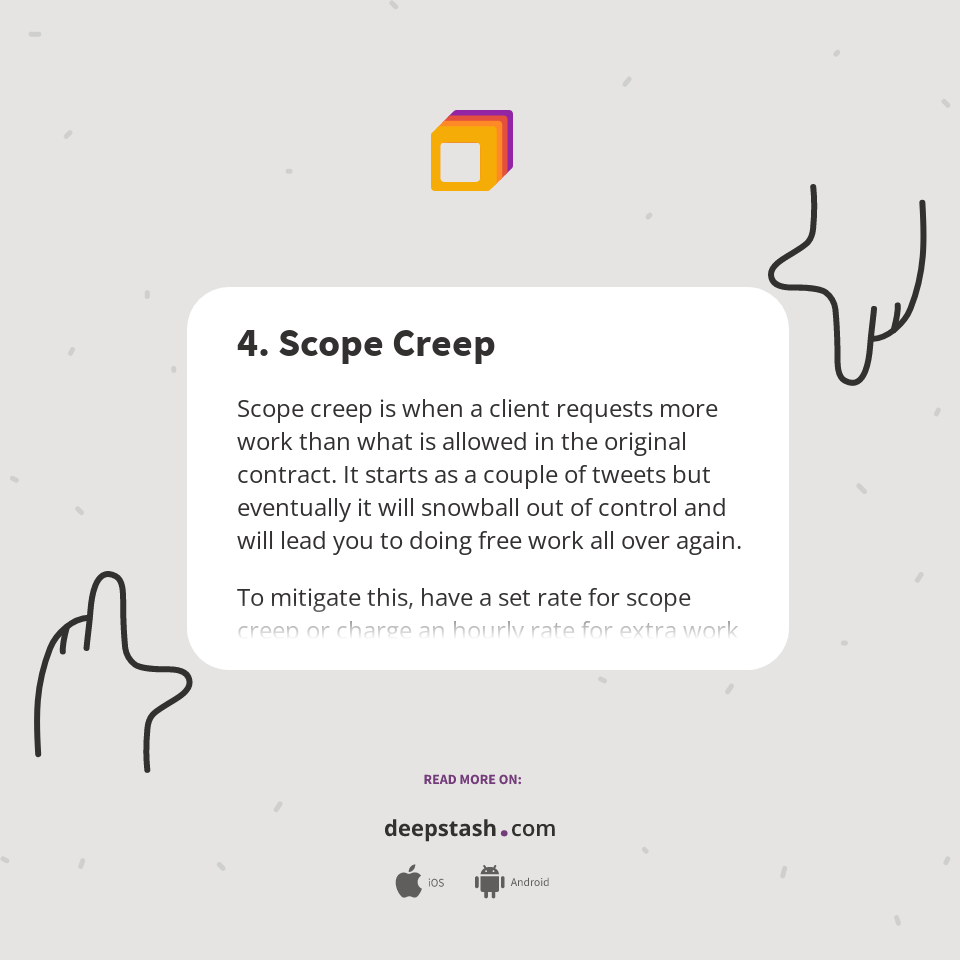 4. Scope Creep Deepstash