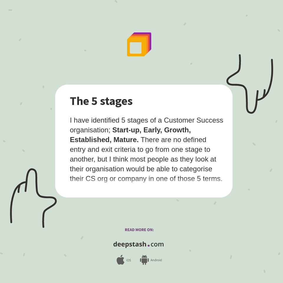 The 5 stages - Deepstash