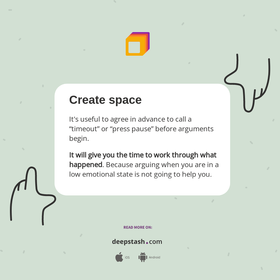 Create space - Deepstash