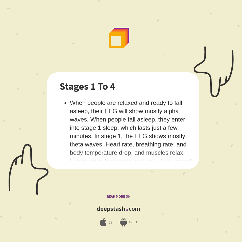 Stages 1 To 4 - Deepstash