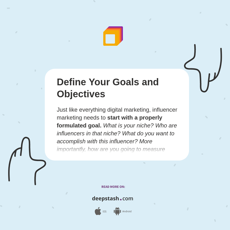 Define Your Goals and Objectives Deepstash