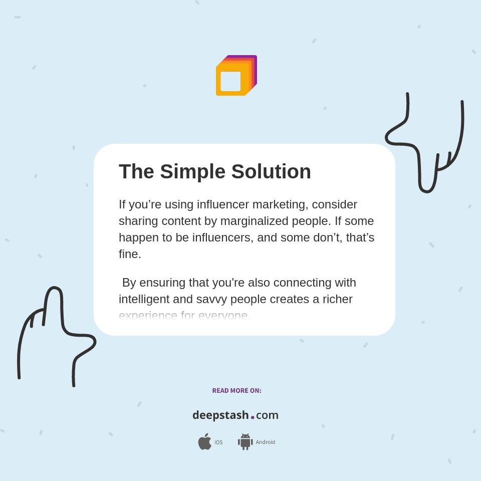 The Simple Solution - Deepstash