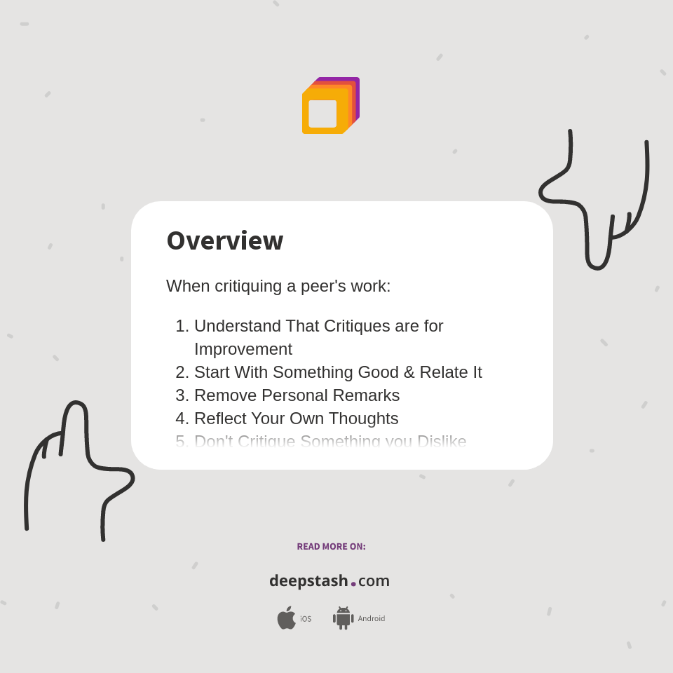 Overview - Deepstash