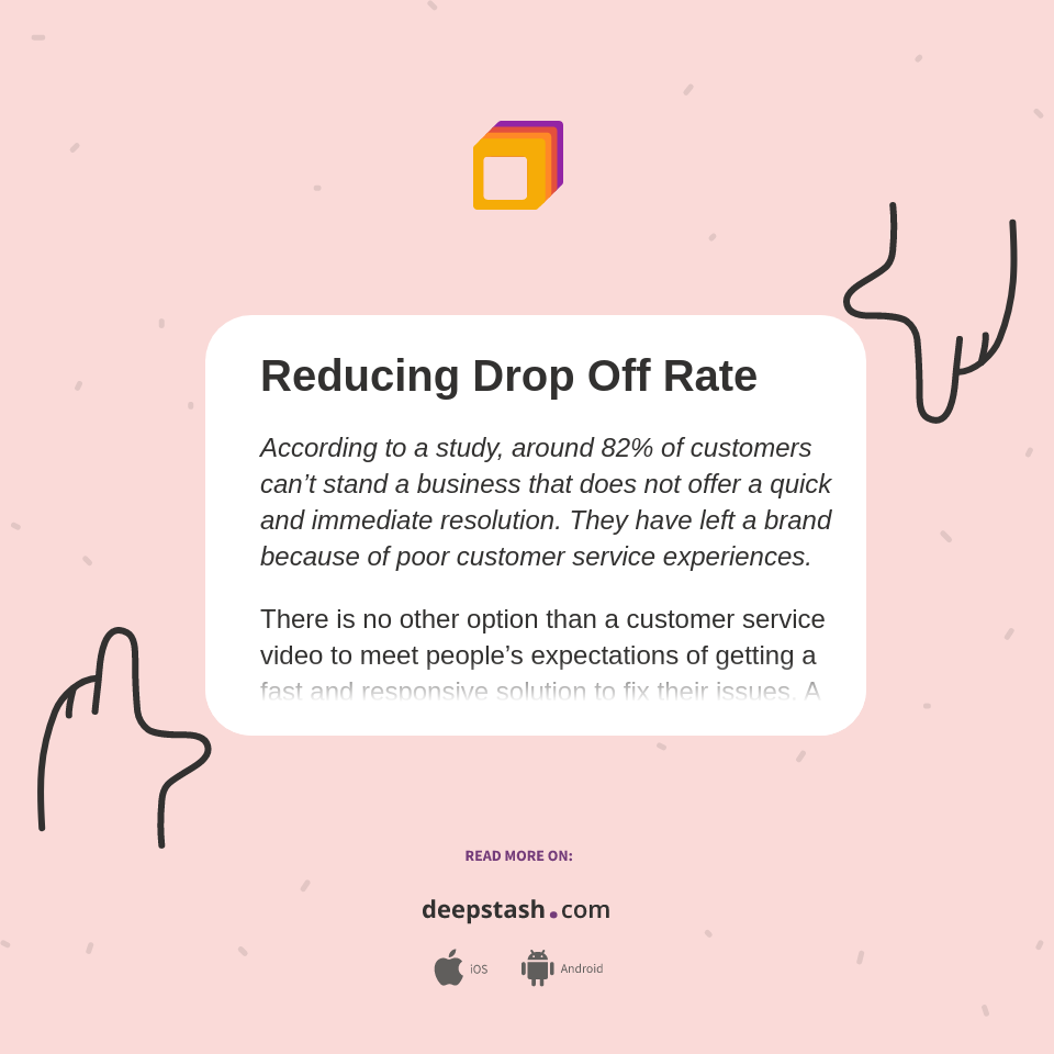 Reducing Drop Off Rate Deepstash