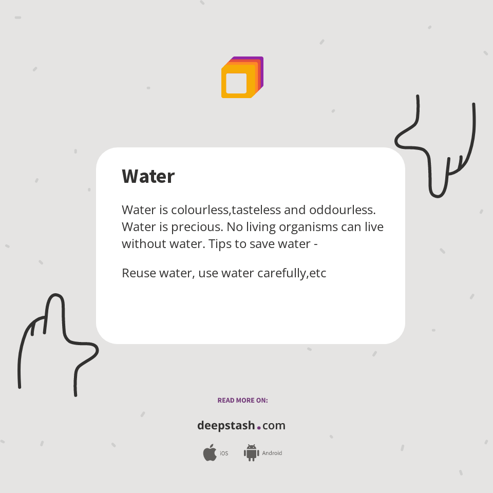 Water Deepstash water-deepstash