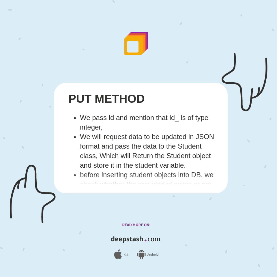 PUT METHOD - Deepstash