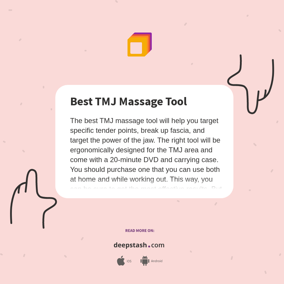 Best TMJ Massage Tool Deepstash