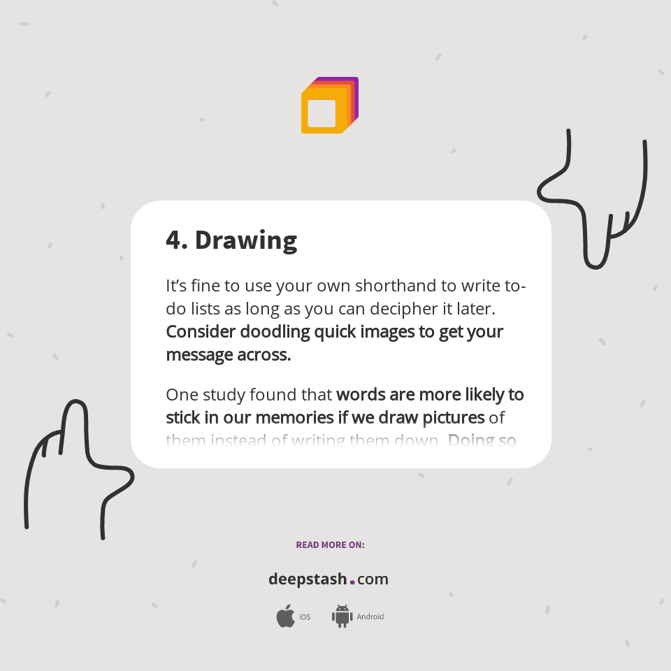 4. Drawing - Deepstash