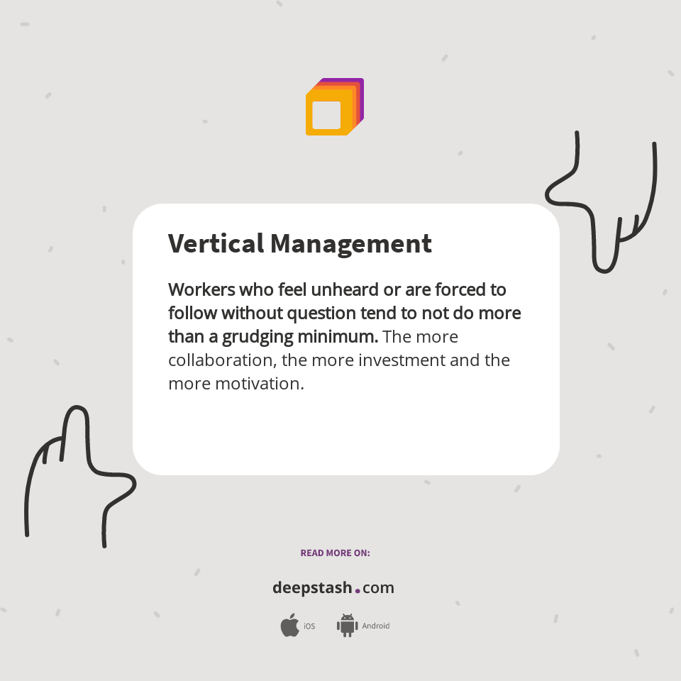 Vertical Management Deepstash