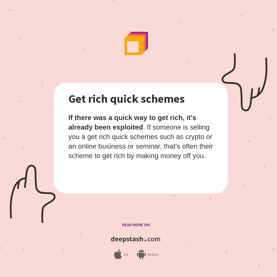 How to get rich: Common failures - Deepstash