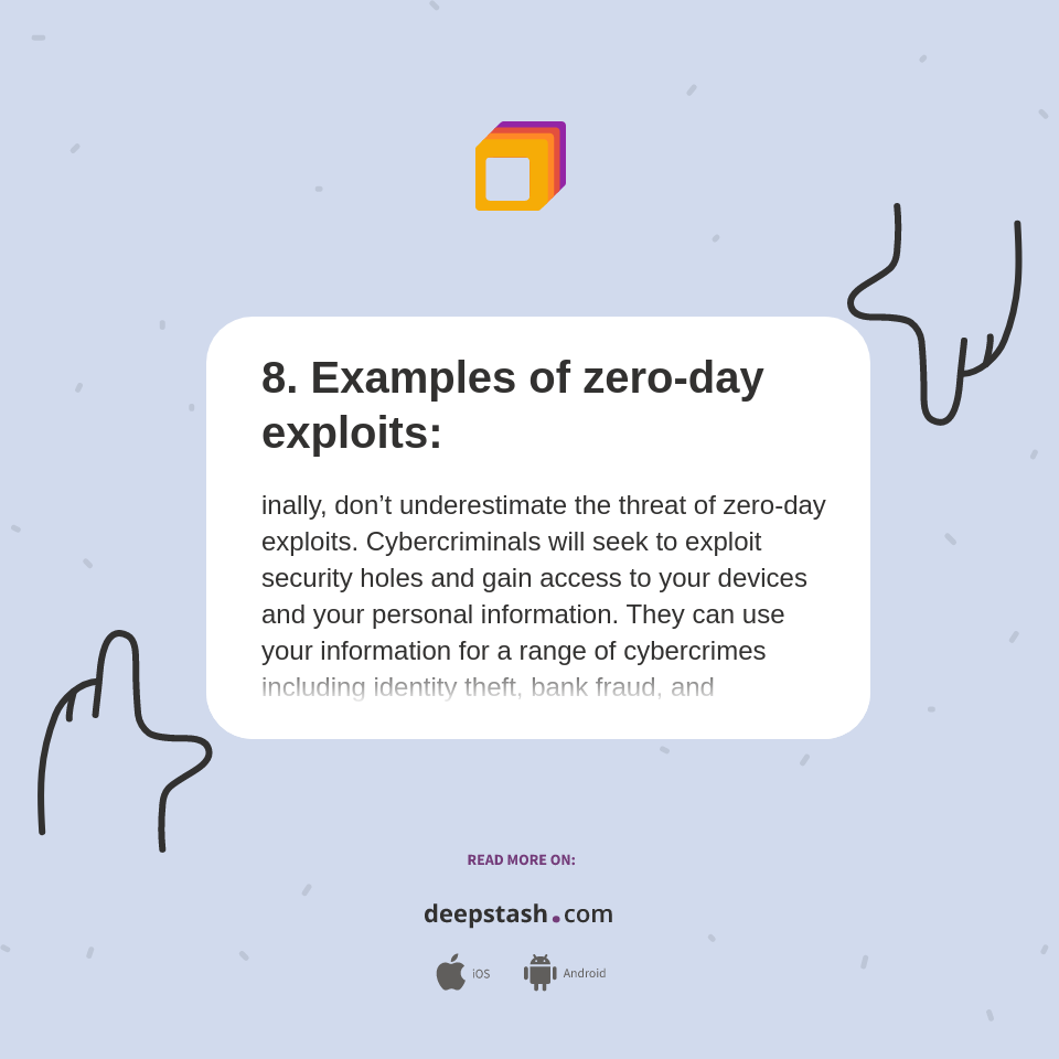 8. Examples of zeroday exploits Deepstash