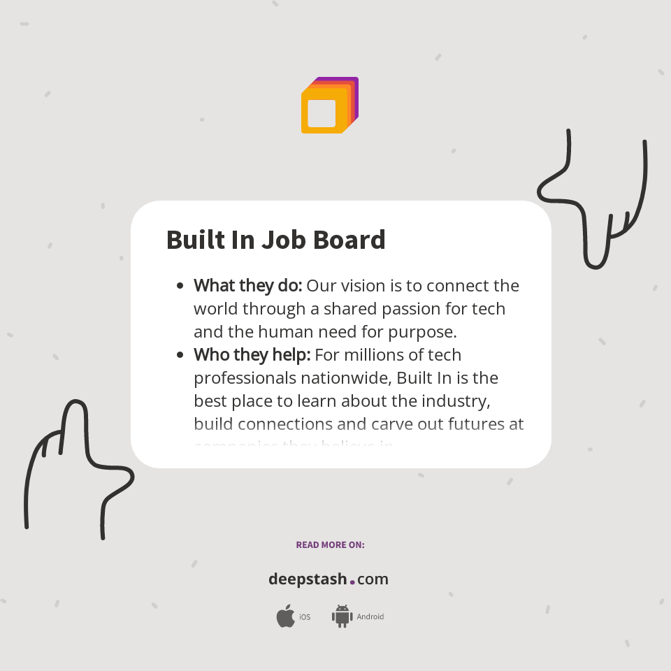 Built In Job Board Deepstash