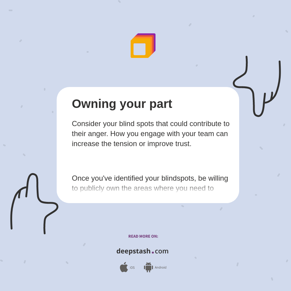 Owning your part - Deepstash