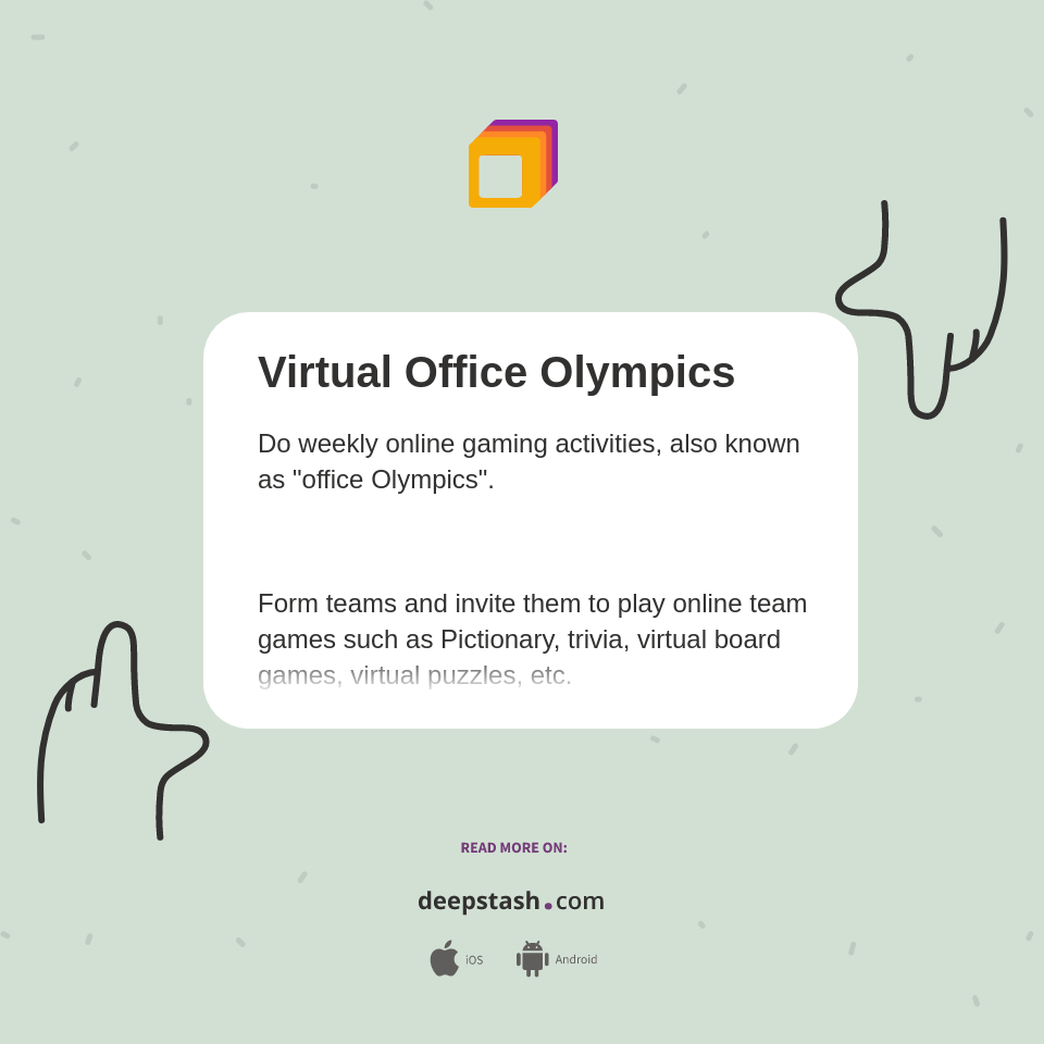 Virtual Office Olympics - Deepstash