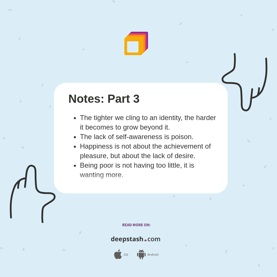 Notes Part 3 Deepstash