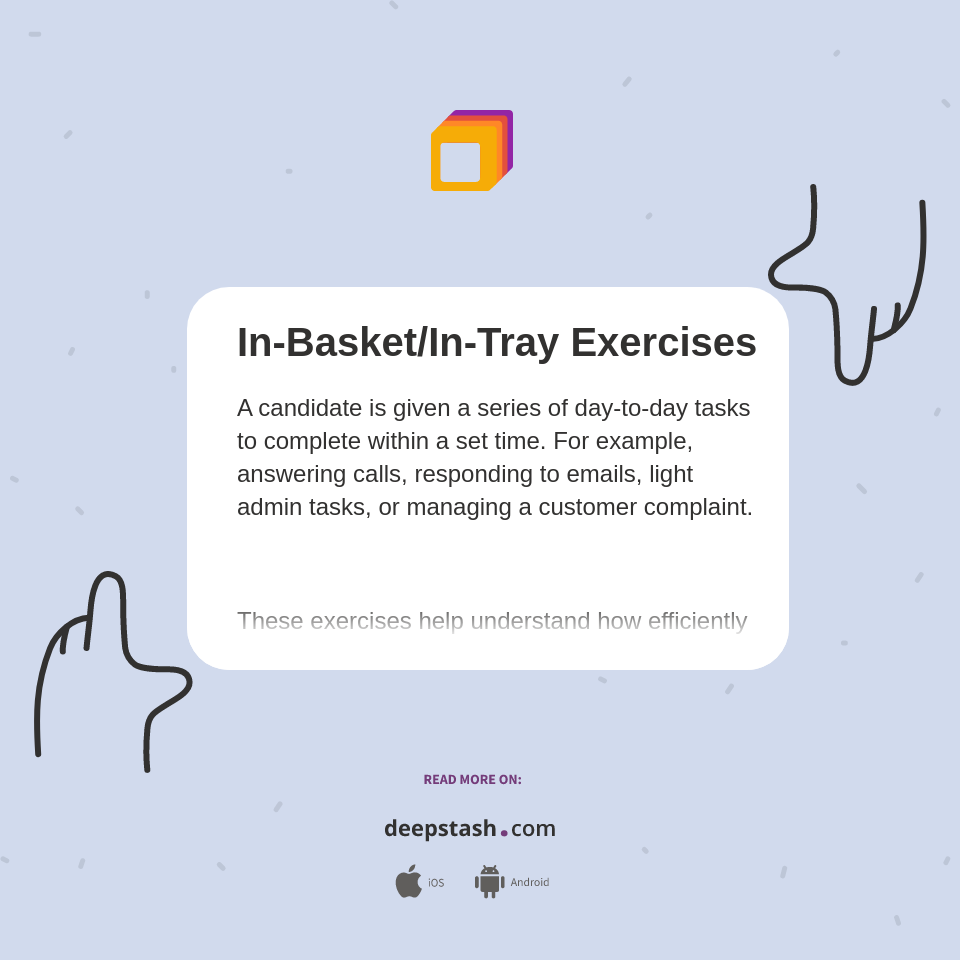 InBasket/InTray Exercises Deepstash