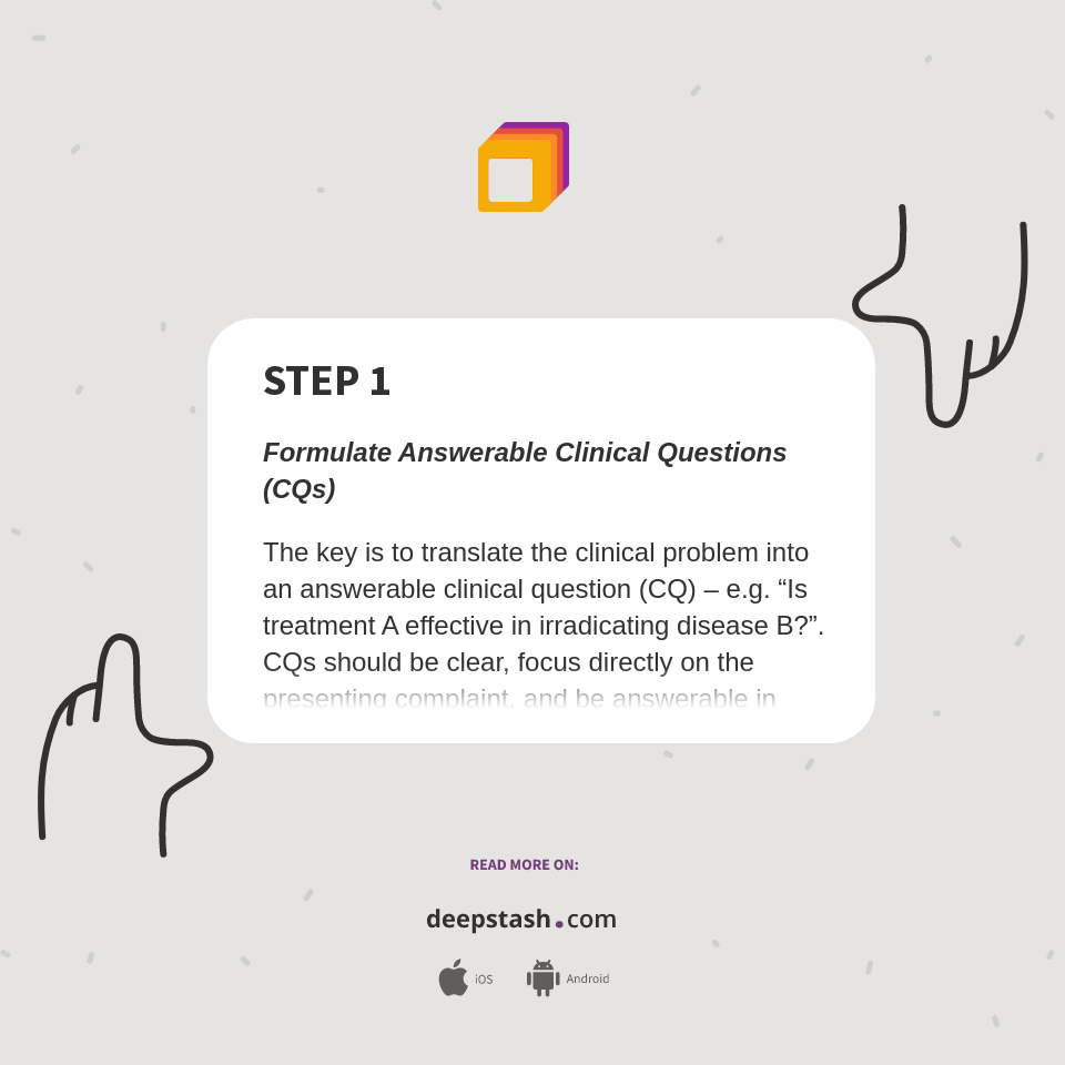 STEP 1 - Deepstash